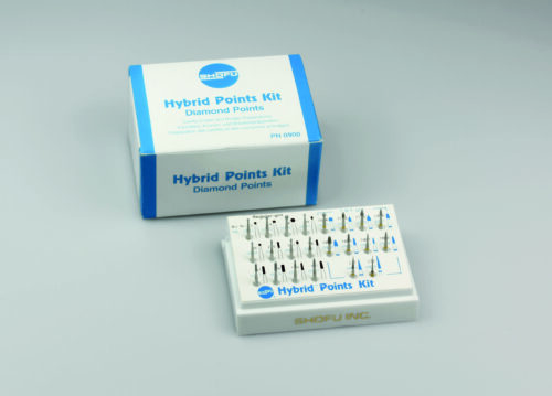 Боры набор Hybrid Points Kit для препарирования и финирования № 0900 (22шт), Shofu, Япония