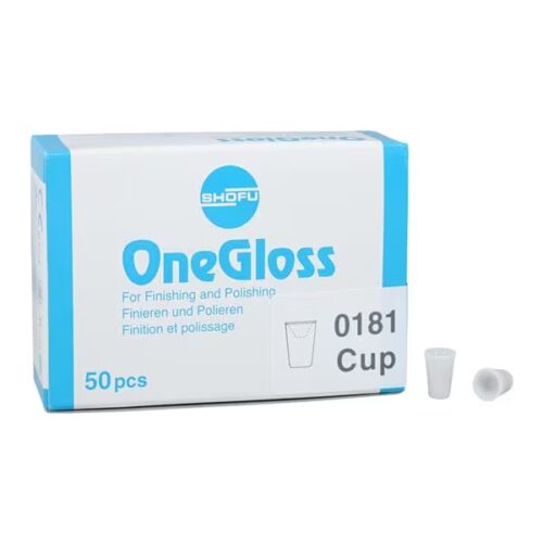 Полиры OneGloss №0181 форма чаша (50 шт), Shofu, Япония