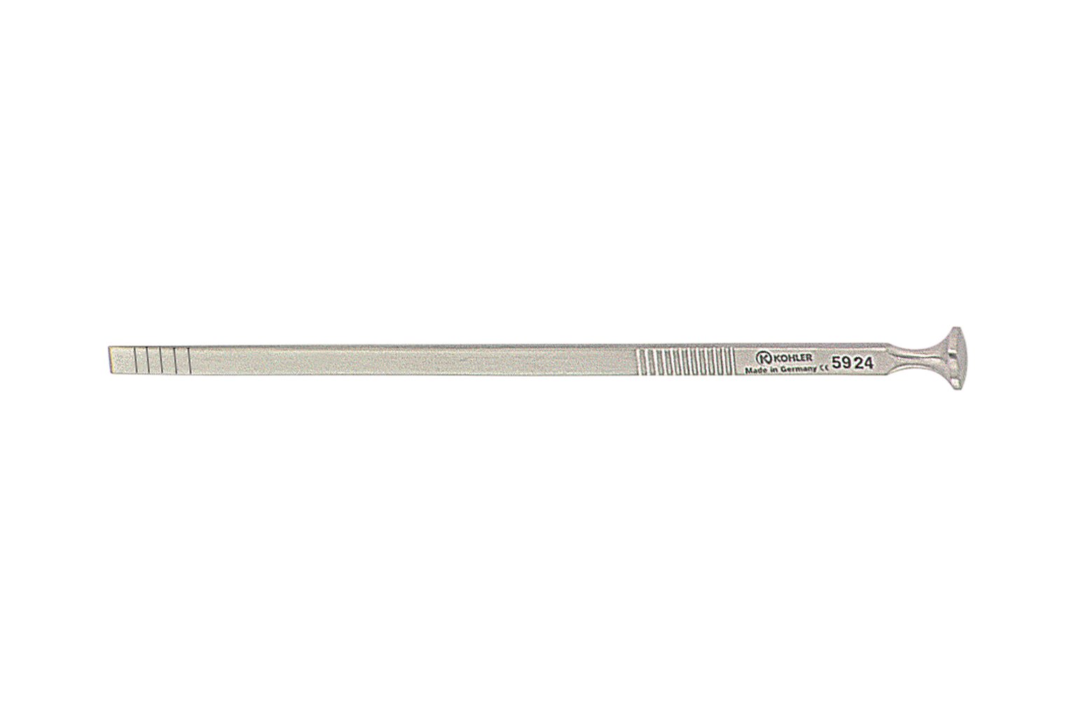 Долото OST 2, прямое, 17,5 см, 2 мм №6066, Kohler
