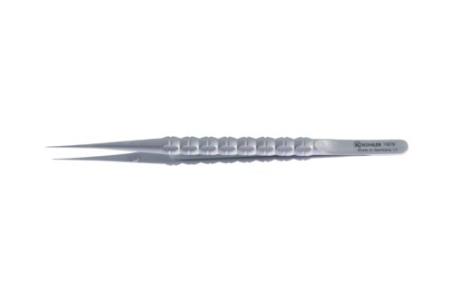 Микропинцет TRINOVO, прямой, 0,5 мм, 15 см №7679, Kohler