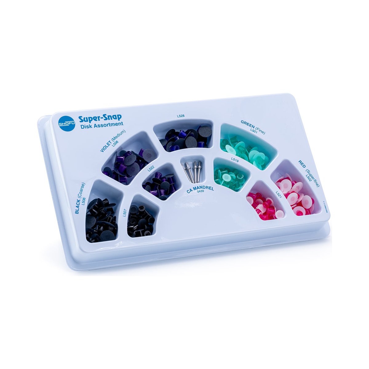 Набор дисков Super-Snap Disk Kit №N0510 (180 дисков), Shofu