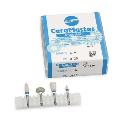 Набор полиров CeraMaster Assortment №0125, CA (4 шт), Shofu