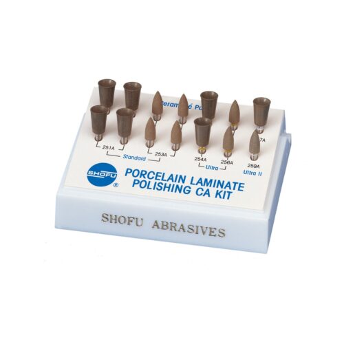 Набор полиров Porcelain Laminate Polishing Kit №0317, CA, Shofu