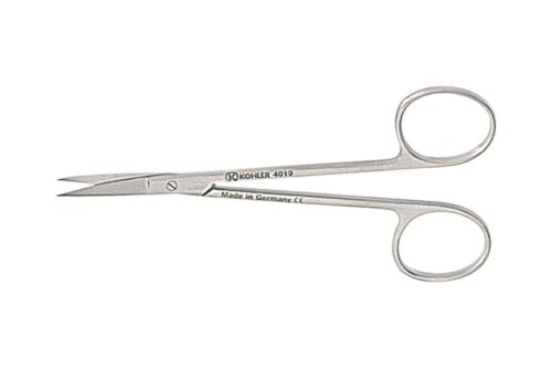 Ножницы IRIS, изогнутые, острые, 11,5 см №4019, Kohler