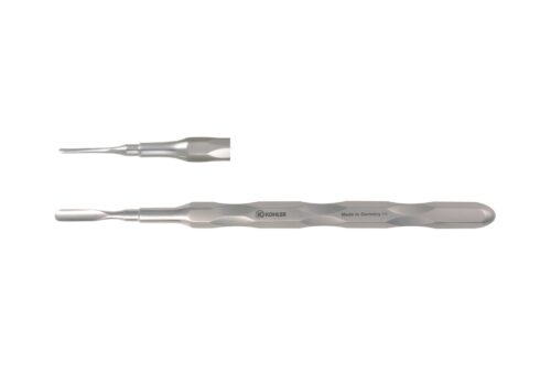Периотом с анатомической ручкой, прямой, 2,0 мм №7334, Kohler