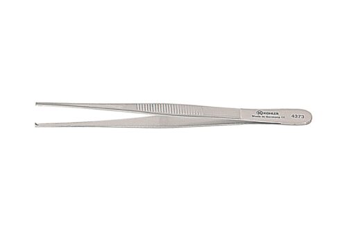 Пинцет хирургический, 18 см №4375, Kohler
