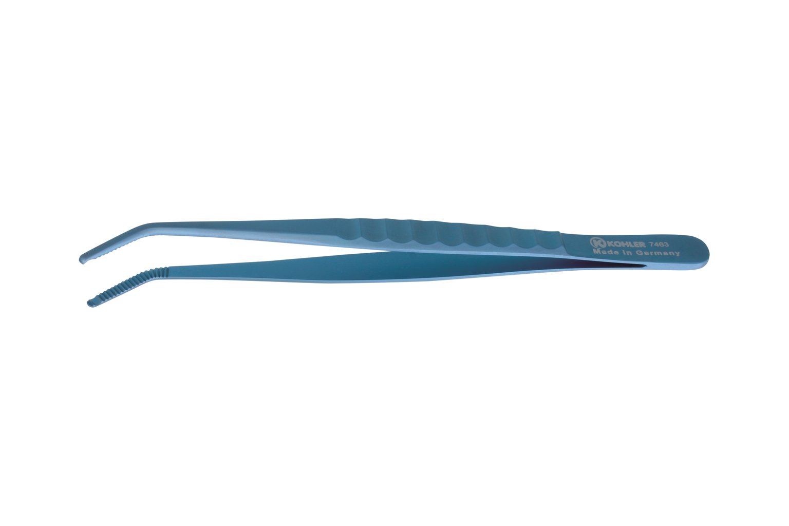 Пинцет TITAN для винтов, изогнутый, 15 см №7463, Kohler