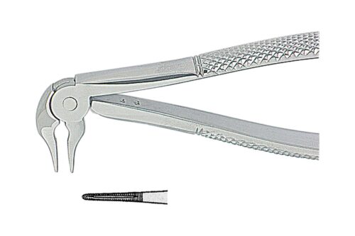 Щипцы для удаления зубов английской формы, форма 333S №1281, Kohler