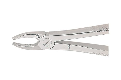 Щипцы для удаления зубов английской формы MEDIUM, форма 1 №1283, Kohler