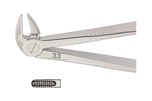 Щипцы для удаления зубов MEDIUM, форма 33 №1430, Kohler