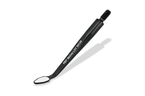 Зеркало BLACKline MEGAmicro FS Rhodium размер 3×6 мм, капля №B6240, Hahnenkratt