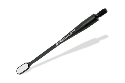 Зеркало BLACKline MICROflex Rhodium размер 3×6 мм, овал №B5232, Hahnenkratt