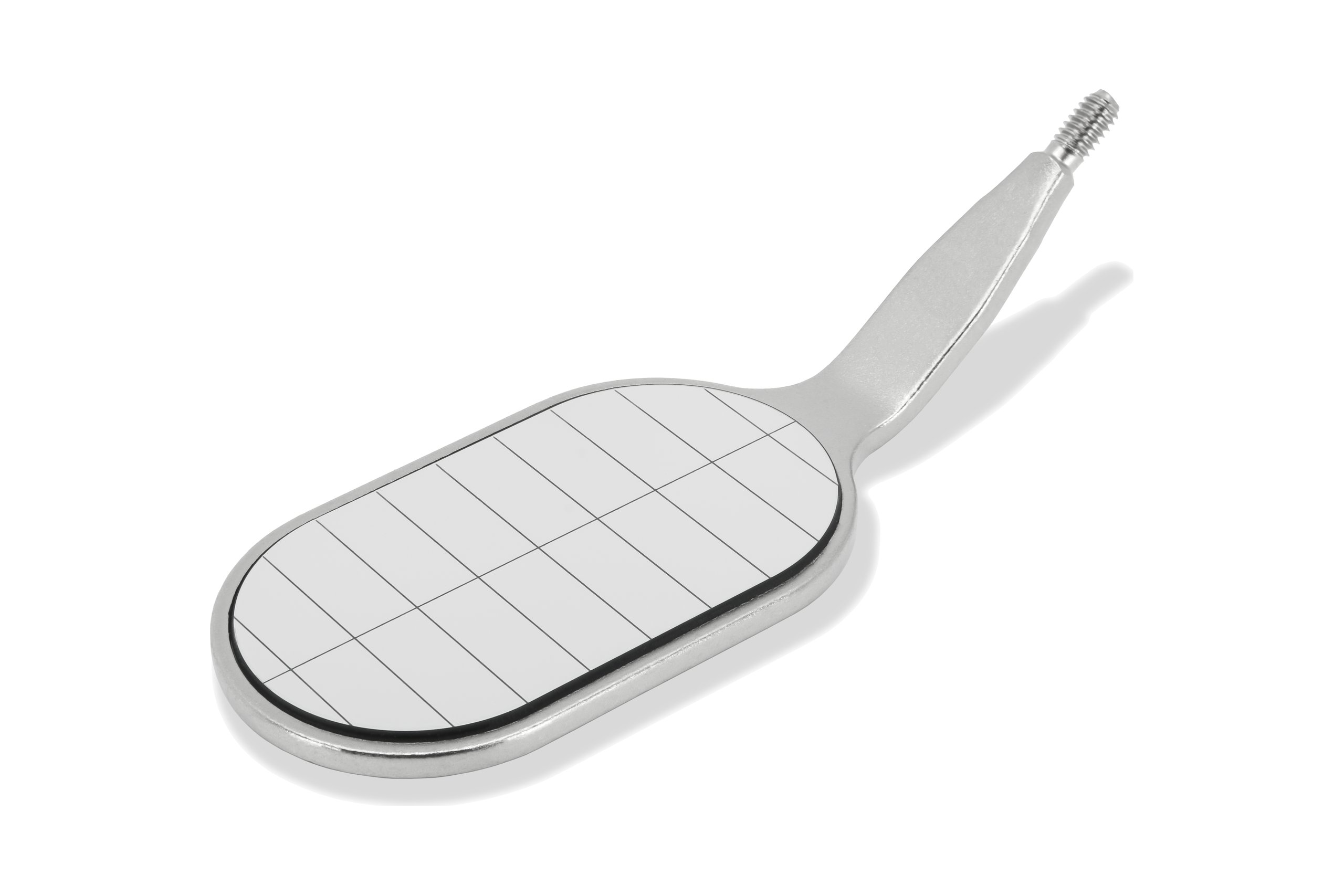 Зеркало MEGA Parallelometer размер 22×37 мм с насечками №6900, Hahnenkratt