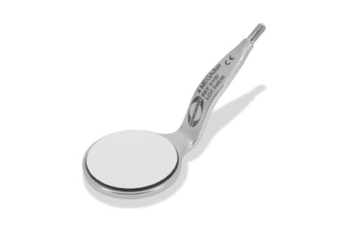 Зеркало MEGAduo FS Rhodium диаметр 22 мм размер 4 №6100, Hahnenkratt