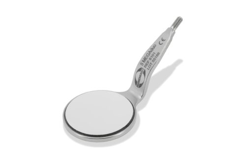 Зеркало MEGAduo FS Rhodium диаметр 24 мм размер 5 №6101, Hahnenkratt