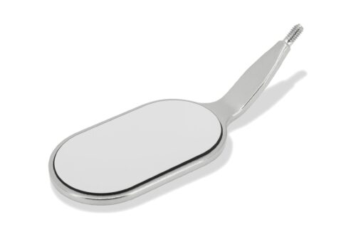 Зеркало MEGAstretch FS Rhodium размер 22×37 мм №6861, Hahnenkratt