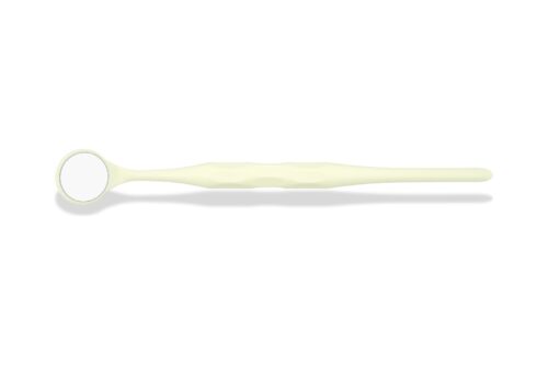 Зеркало Relax FS Rhodium диаметр 24 мм размер 5, цвет желтый №7112, Hahnenkratt